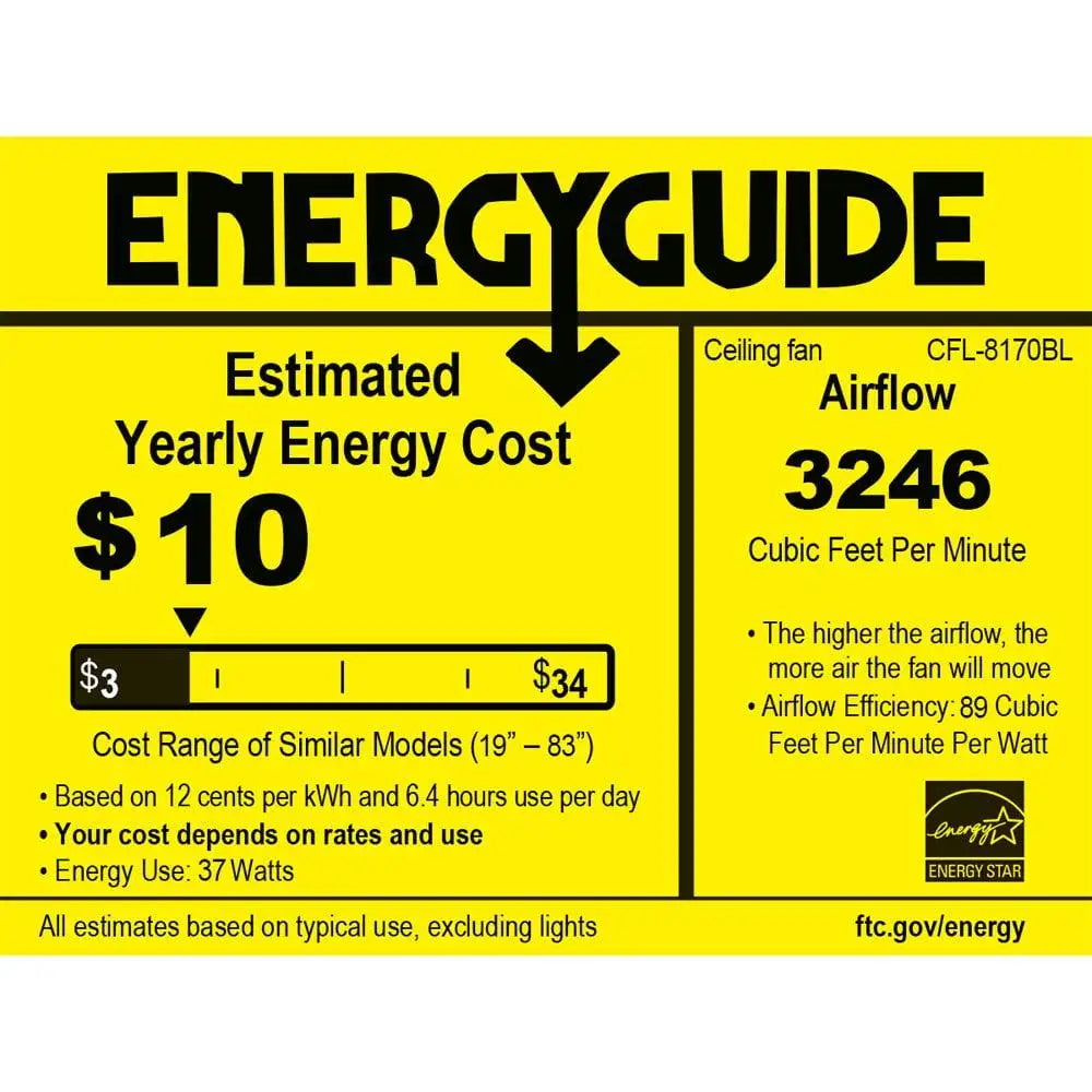 XMSJ 6 Light Crystal Ceiling Fan Chandelier Remote Control