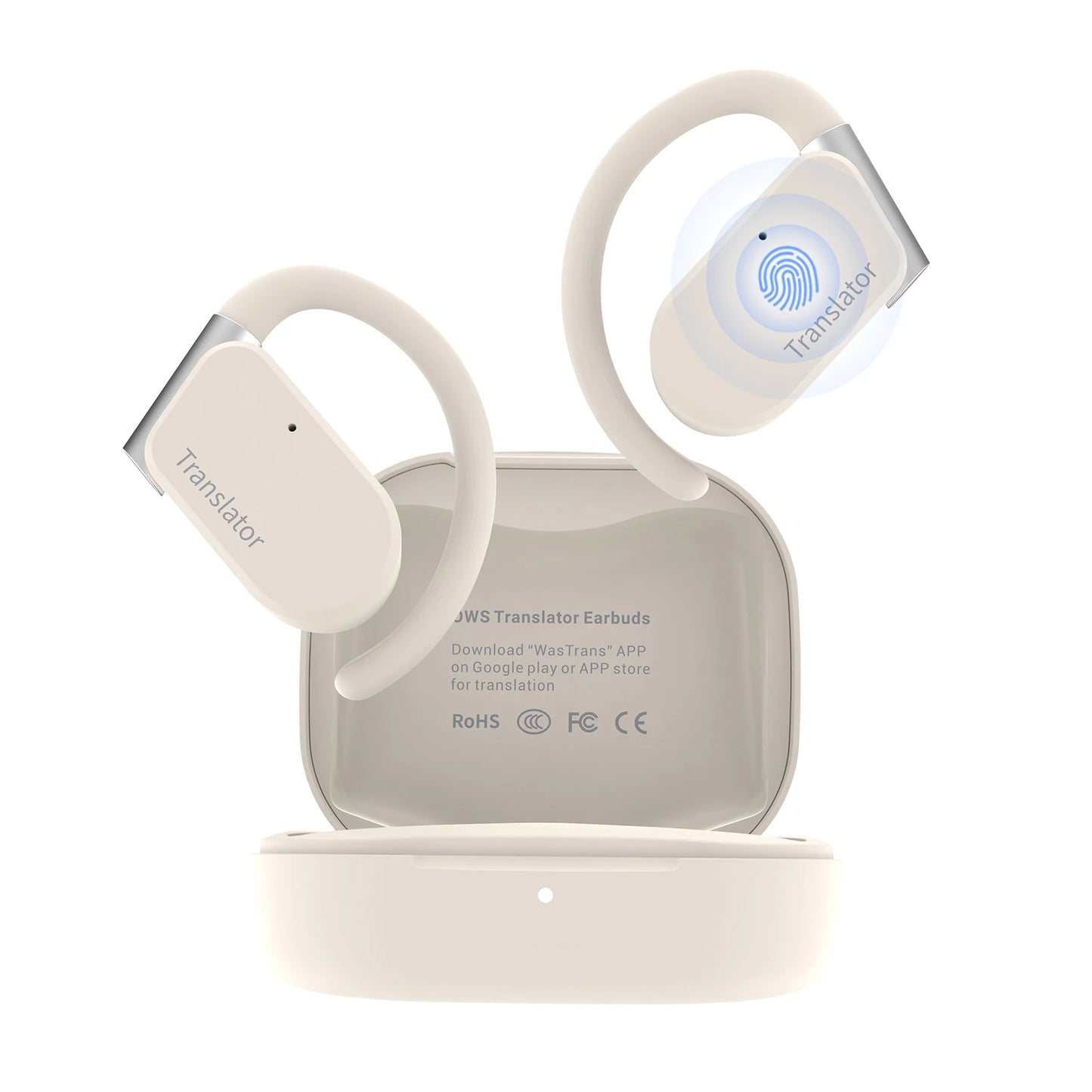 Wooask M9 Translator Earbuds BiDirectional RealTime Device