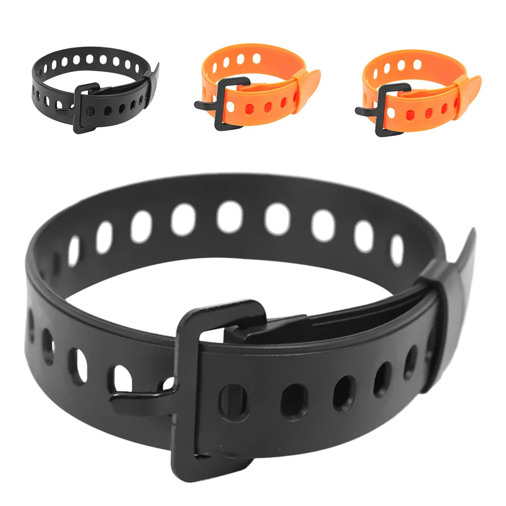 1-10PCS Travel Tied Belt Durable Rubber Cargo Tie Down Luggage Lash Belt Strap Adjustable Wire Cable Tie No Slip Off Cable Tie