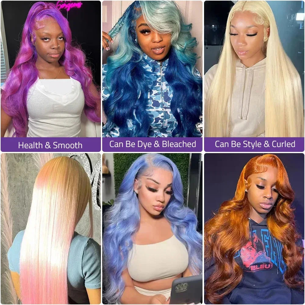 CanaryFly Body Wave HD Lace Front Wig Remy Human Hair