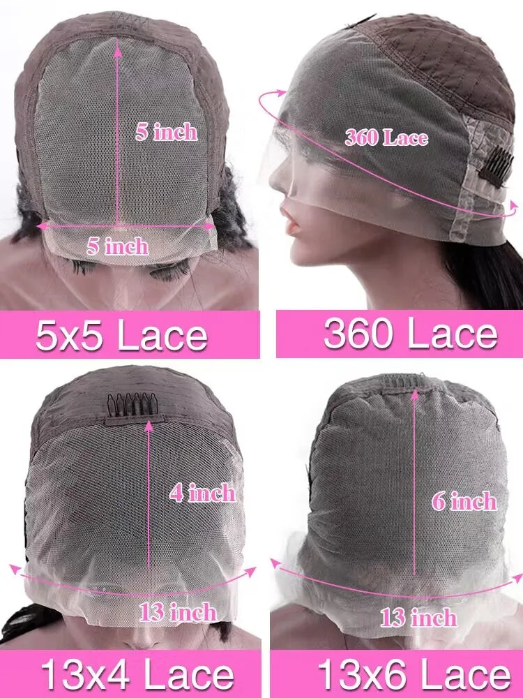 Abijale Brazilian Hair Lace Front Wig HD Transparent Lace