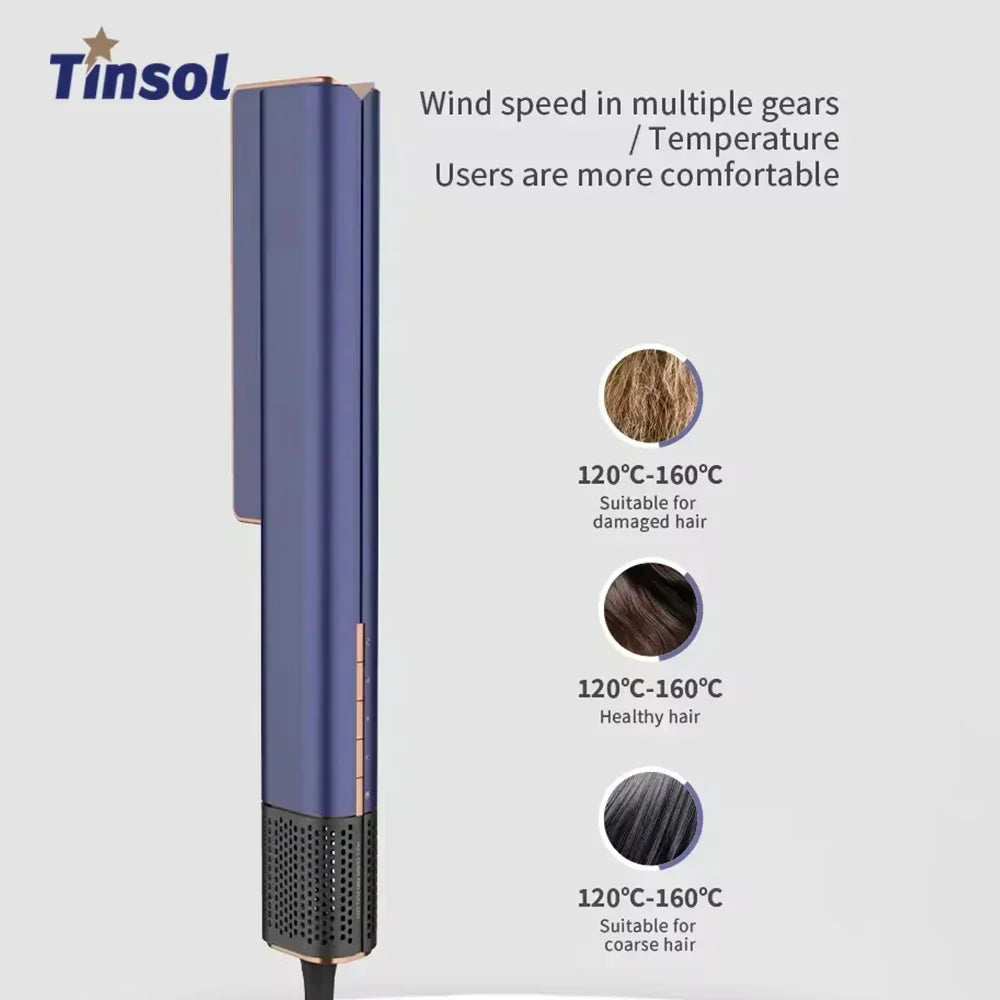 Tinsol 2 In 1 Hair Straightener And Dryer Styler Ceramic