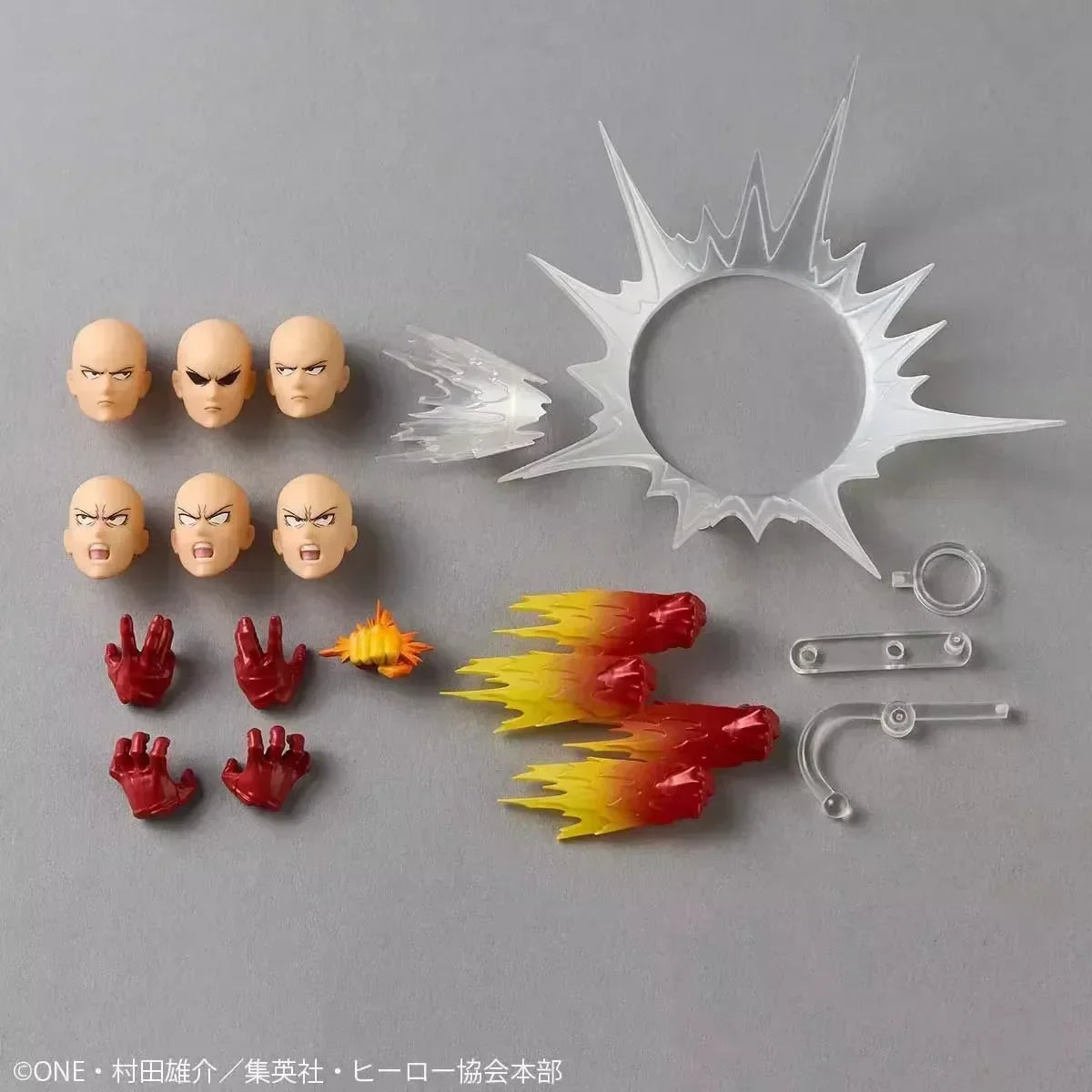 New Hot One Punch Man Saitama Amazing Yamaguchi Revoltech Saitama In Stock Anime Action Collection Figures Model Toys Gifts